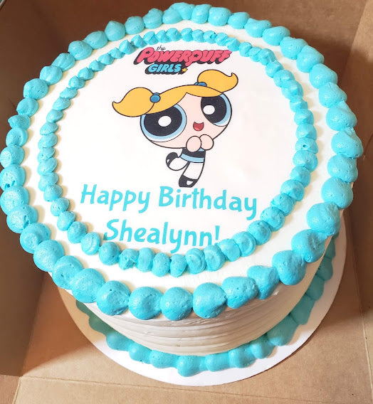 Small Birthday Cake with Edible Printing