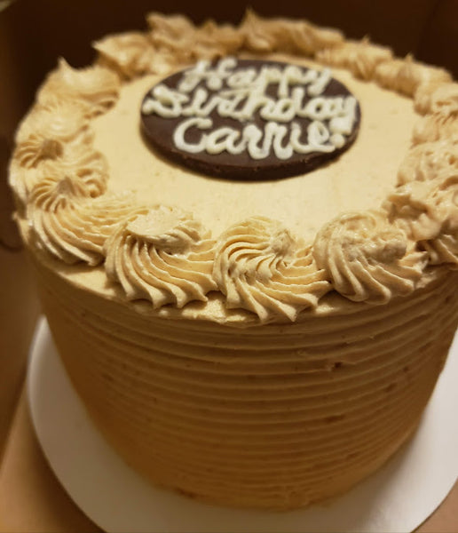 Cara's Peanut Butter Crunch Cake