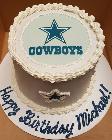 Small Birthday Cake with Edible Printing