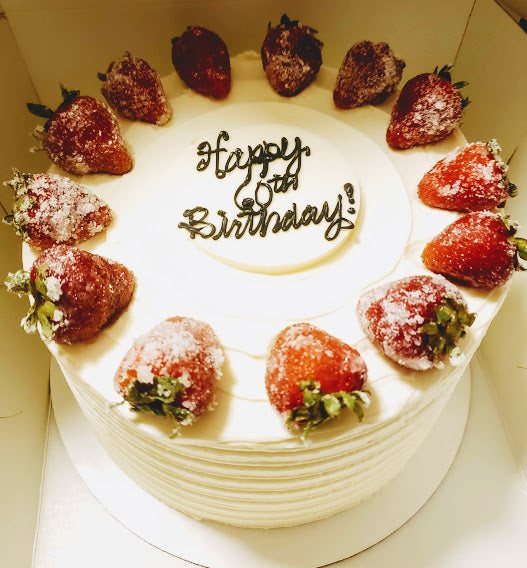 Strawberries & Cream Cake